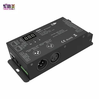 5-24VDC DMX512 to SPI Converter DSA DMX SPI singnal Decoder Controller For 2811,WS2812,LPD6803,TM1812 driving IC for Pixel light
5-24VDC DMX512 to SPI Converter DSA DMX SPI singnal Decoder Controller For 2811,WS2812,LPD6803,TM1812 driving IC for Pixel light