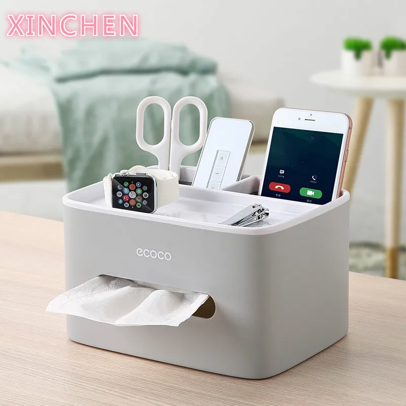 Tissue Box Cover Plastic Napkin Holder Double Storage Bathroom Living Room Paper Holder Office Waterproof Tissue Dispenser 2019
Tissue Box Cover Plastic Napkin Holder Double Storage Bathroom Living Room Paper Holder Office Waterproof Tissue Dispenser 2019