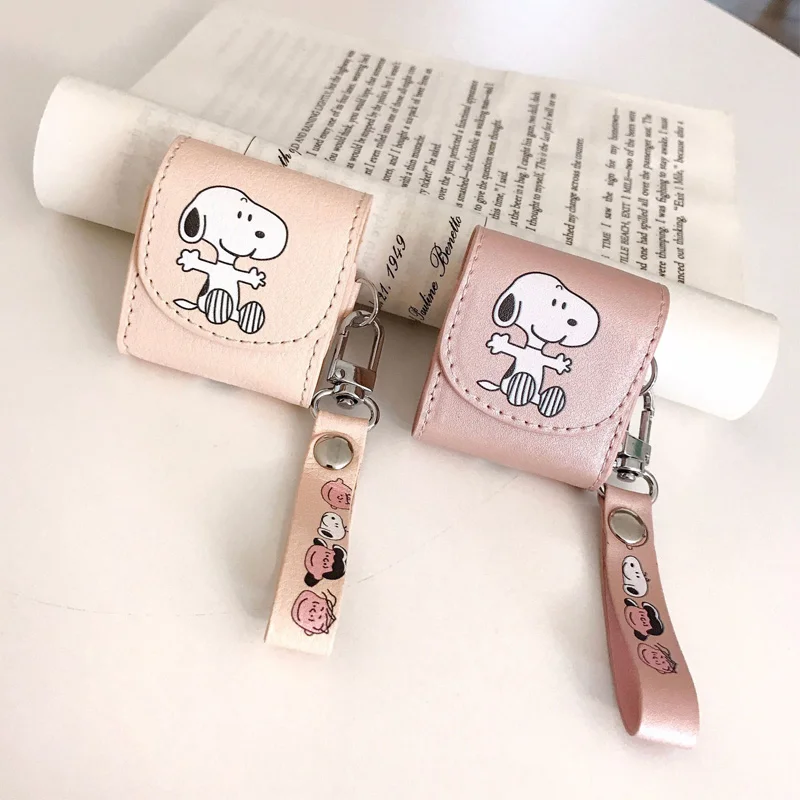For AirPods Case Leather Earphone Case Cute Cartoon Charlie Dog for For Apple Airpods 2 Airpod 1 Headset Case Cover Rope Lanyard
For AirPods Case Leather Earphone Case Cute Cartoon Charlie Dog for For Apple Airpods 2 Airpod 1 Headset Case Cover Rope Lanyard