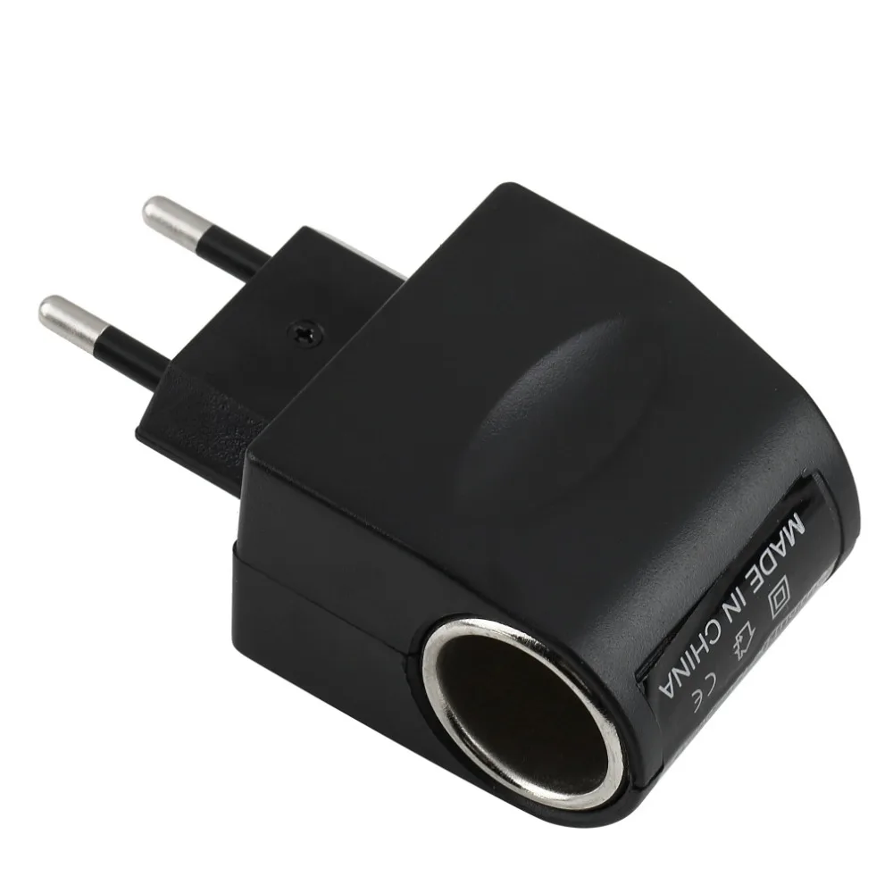 New Stylish 220V AC to 12V DC Car Cigarette Lighter Wall Power Socket Plug Adapter Converter Dropping Shipping | Компьютеры и офис