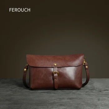Women Bag Handmade Flap Bags Retro Geniune Leather Handbag Real Cowhide Hit Color British Personality Crossbody Cam-Bridge 9028 
Women Bag Handmade Flap Bags Retro Geniune Leather Handbag Real Cowhide Hit Color British Personality Crossbody Cam-Bridge 9028