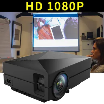 AU Plus Portable Projector Home Gm60 Mini Support Hd 1080P Small Projector Led Projector 30-130 Inch Projection Size
AU Plus Portable Projector Home Gm60 Mini Support Hd 1080P Small Projector Led Projector 30-130 Inch Projection Size