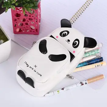 Stationery Bag Student Pencil Case Storage Bags School Supplies Cosmetic Leather Panda Type Cartoon Practical Pen Pencil Case
Stationery Bag Student Pencil Case Storage Bags School Supplies Cosmetic Leather Panda Type Cartoon Practical Pen Pencil Case