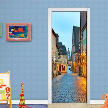 Self Adhesive Waterproof Wallpaper 3D Door Stickers City Street View Home Decor Renew Mural Paper Print Art Picture For Bedroom
Self Adhesive Waterproof Wallpaper 3D Door Stickers City Street View Home Decor Renew Mural Paper Print Art Picture For Bedroom