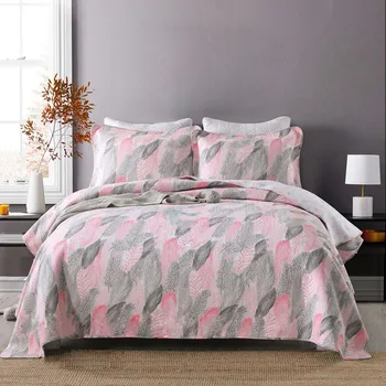 Print Bedspreads Summer Quilt Set 3PCS Quilted Bedding Wash Cotton Blanket For Bed Cover King Queen Size Summer Coverlet
Print Bedspreads Summer Quilt Set 3PCS Quilted Bedding Wash Cotton Blanket For Bed Cover King Queen Size Summer Coverlet