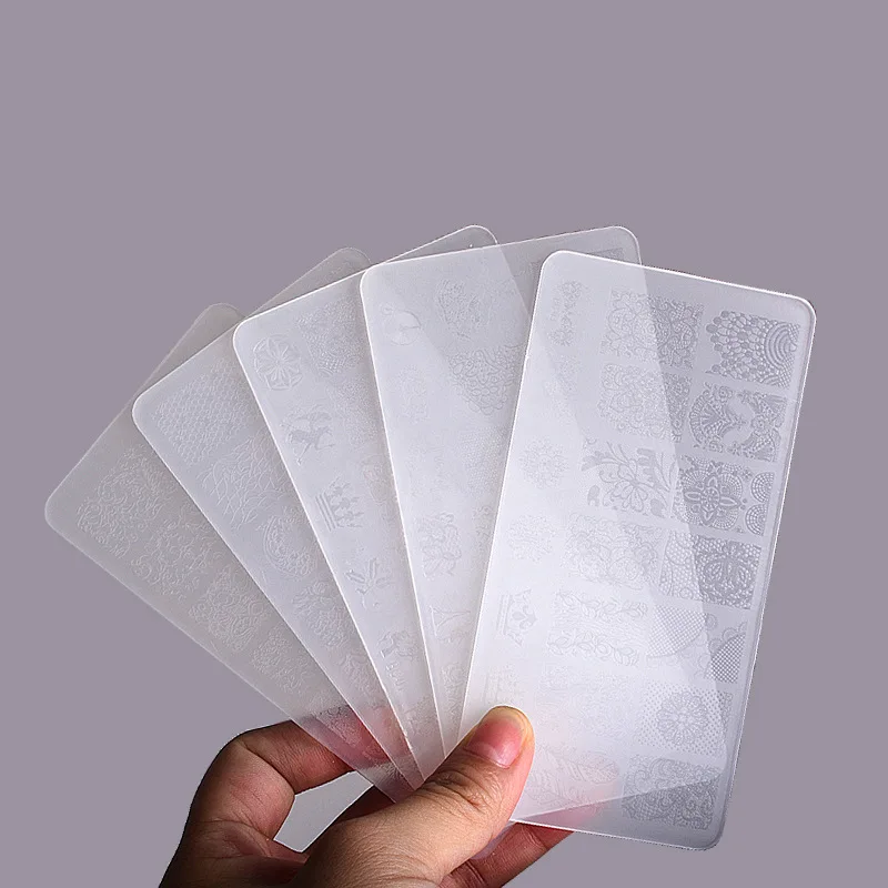 3Pcs/Lot Plastic Nail Art Stamping Plates Clear Stamper Nail Stamping Plates Manicure Template Nail Tools Manicure 10 Patterns
3Pcs/Lot Plastic Nail Art Stamping Plates Clear Stamper Nail Stamping Plates Manicure Template Nail Tools Manicure 10 Patterns