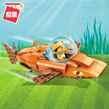 Enlighten Building Block Octonauts GUP-B Tiger Shark Vehicle & kwazii 113pcs Educational Bricks Toy For Boy Gift - No Retail box
Enlighten Building Block Octonauts GUP-B Tiger Shark Vehicle & kwazii 113pcs Educational Bricks Toy For Boy Gift - No Retail box