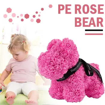 PE Lovely Romantic Dog Dolls Artificial Rose Rose Dog Girlfriend Love Birthday Simulated Wedding
PE Lovely Romantic Dog Dolls Artificial Rose Rose Dog Girlfriend Love Birthday Simulated Wedding