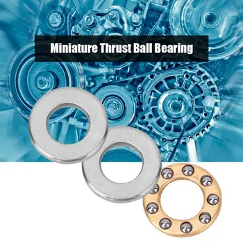 Thrust Bearing 10pcs Thrust Ball Bearing Miniature High Precision Flat Steel Bearings Set linear slide bearings
Thrust Bearing 10pcs Thrust Ball Bearing Miniature High Precision Flat Steel Bearings Set linear slide bearings