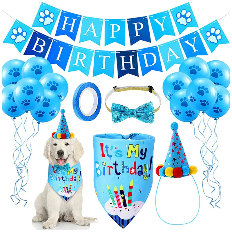DIY Birthday Banners Set Pet Birthday Party Theme Fashion Balloon Decoration For Home Ornaments Decoration Puppy Dog Accessories
DIY Birthday Banners Set Pet Birthday Party Theme Fashion Balloon Decoration For Home Ornaments Decoration Puppy Dog Accessories