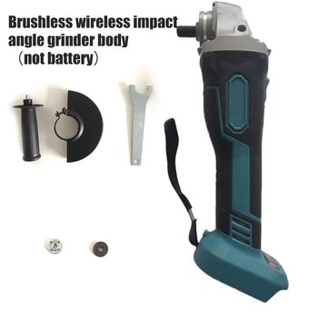 Brushless Wireless Impact Angle Grinder Head Tools Kit 9000RPM 125mm 18V Durable
Brushless Wireless Impact Angle Grinder Head Tools Kit 9000RPM 125mm 18V Durable