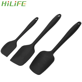 HILIFE Baking Scraper Spatula Spoon Turner Accessories Baking Pastry Tools Set of 3 Heat Resistant Silicone Cooking Tools
HILIFE Baking Scraper Spatula Spoon Turner Accessories Baking Pastry Tools Set of 3 Heat Resistant Silicone Cooking Tools