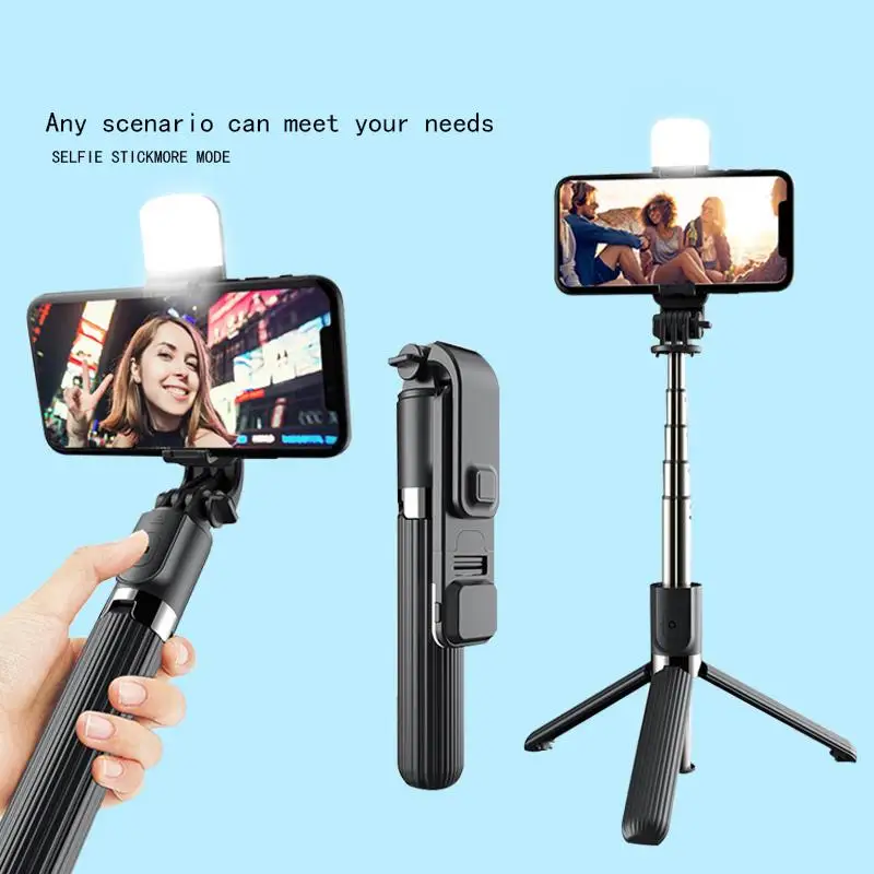 Selfie Stick Portable Bluetooth Wireless Selfie Stick Tripod Ring Light Foldable Monopods with Remote Control for Phone Cameras
Selfie Stick Portable Bluetooth Wireless Selfie Stick Tripod Ring Light Foldable Monopods with Remote Control for Phone Cameras