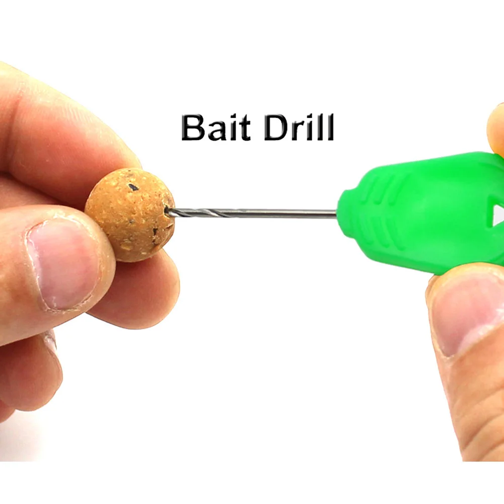 High Quality Hot Useful New Portable Practical Baiting Needle Set Drill Fishing Tackle Green Plastic Stainless Steel
High Quality Hot Useful New Portable Practical Baiting Needle Set Drill Fishing Tackle Green Plastic Stainless Steel