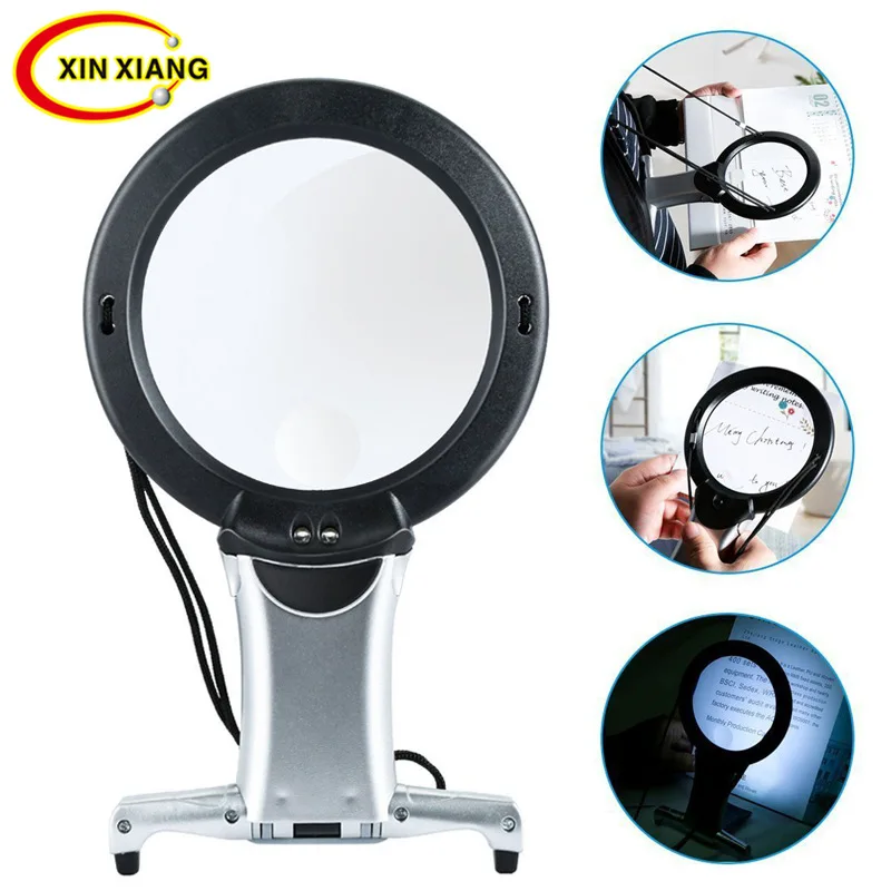 Desktop Magnifier Lamp Flexible Table Led Magnifier Lamp 2.5X 6X Magnifying Glass with Led Light Jewelry Loupe Reading Lupe
Desktop Magnifier Lamp Flexible Table Led Magnifier Lamp 2.5X 6X Magnifying Glass with Led Light Jewelry Loupe Reading Lupe