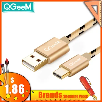 QGeeM 1M USB Type C Cable for Oneplus 6 USB Cable to Type C Data Cable for Samsung S9 Huawei P20 Nintendo Switch USB-C Cable
QGeeM 1M USB Type C Cable for Oneplus 6 USB Cable to Type C Data Cable for Samsung S9 Huawei P20 Nintendo Switch USB-C Cable