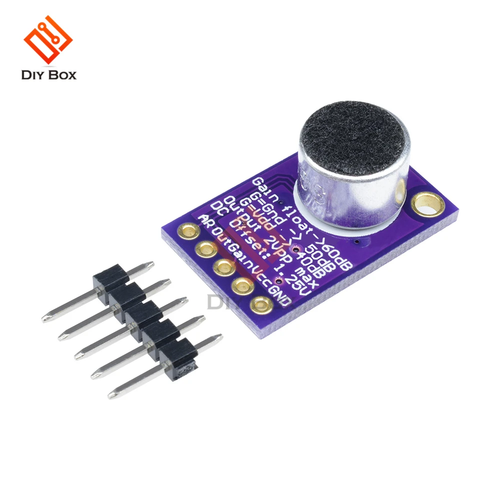 MAX9814 Microphone amplifier board Module Speaker audio amplifier board Auto Gain Control diy kit volume control
MAX9814 Microphone amplifier board Module Speaker audio amplifier board Auto Gain Control diy kit volume control