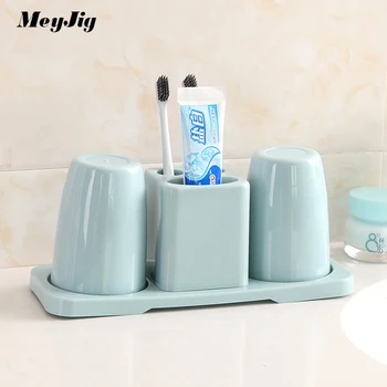 Creative Toothbrush Holder Set Couple Models Toothpaste Storage Rack Bathroom Cleanser Storage Rack Bathroom Accessories Set
Creative Toothbrush Holder Set Couple Models Toothpaste Storage Rack Bathroom Cleanser Storage Rack Bathroom Accessories Set