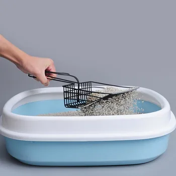 Pet Cat Artifact Instant Filter Toilet Poop Metal Hollow Cat Litter Scoop Black
Pet Cat Artifact Instant Filter Toilet Poop Metal Hollow Cat Litter Scoop Black