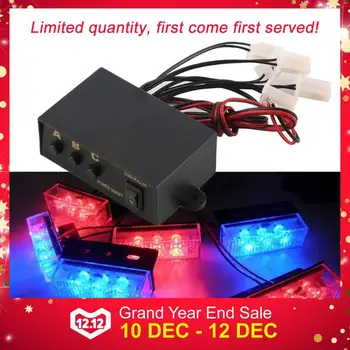 6 Ways LED Strobe Light 3 Flashing Modes Controller Lamp Emergency Flashing Controller Box 12V for Car Motorcycle Hot
6 Ways LED Strobe Light 3 Flashing Modes Controller Lamp Emergency Flashing Controller Box 12V for Car Motorcycle Hot