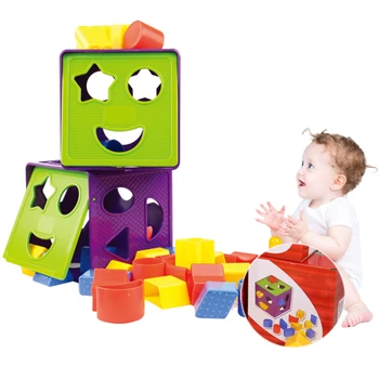 New Building Blocks Educational Cube Bricks Animal Geometric Shape Matching Blocks Sorting Box Plastic Baby Intelligence Toy
New Building Blocks Educational Cube Bricks Animal Geometric Shape Matching Blocks Sorting Box Plastic Baby Intelligence Toy