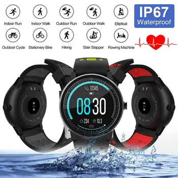 Smartwatch Alarm IP67 Waterproof Bluetooth 4.0 Heart Rate Pedometer Smart Watch For Android 4.4 iOS 8.0 Phone
Smartwatch Alarm IP67 Waterproof Bluetooth 4.0 Heart Rate Pedometer Smart Watch For Android 4.4 iOS 8.0 Phone