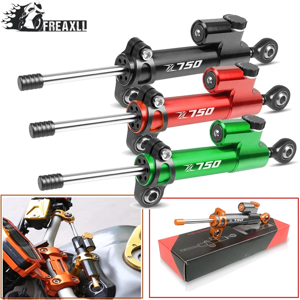 Motorcycle Steering Damper Stabilizer Linear Reversed Safety Control Over For Kawasaki Z750 2007-2011 Z 750 2008 2009 2010
Motorcycle Steering Damper Stabilizer Linear Reversed Safety Control Over For Kawasaki Z750 2007-2011 Z 750 2008 2009 2010