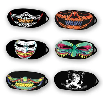6pcs Mix Punk Exaggerated Gothic Men Mask Monster Demon Joker Dark Style Dustproof Bicycle Face Mask Shield Filter Cover
6pcs Mix Punk Exaggerated Gothic Men Mask Monster Demon Joker Dark Style Dustproof Bicycle Face Mask Shield Filter Cover