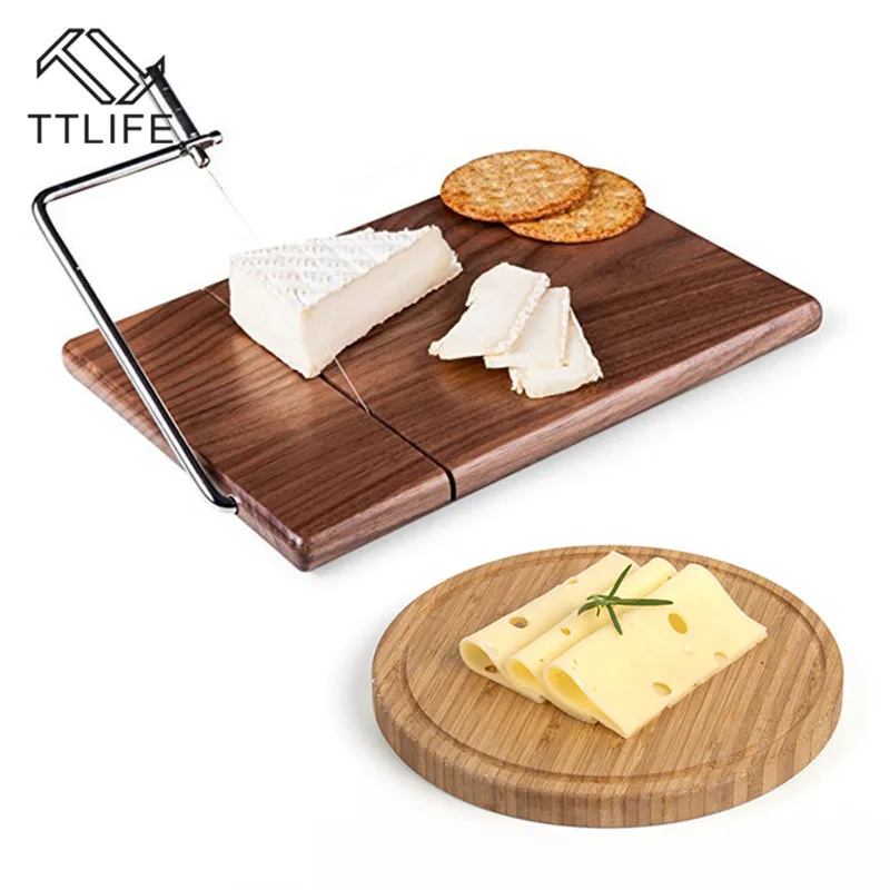 TTLIFE Black Walnut Wood Cheese Slicer Cutting Board Perfect Housewarming Gift Cutting Boards Chopping Board
TTLIFE Black Walnut Wood Cheese Slicer Cutting Board Perfect Housewarming Gift Cutting Boards Chopping Board