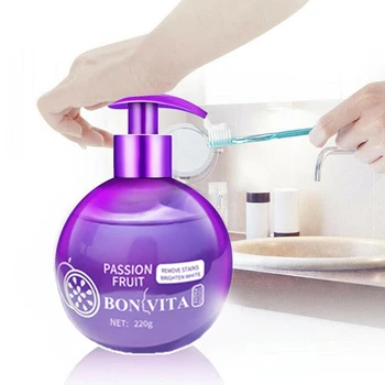 natural organic baking soda intensive stain removal whitening toothpaste squeezer Tone cleaning Passion Fruit Blueberry
natural organic baking soda intensive stain removal whitening toothpaste squeezer Tone cleaning Passion Fruit Blueberry