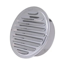 80/100/120/160mm Flat Head Hood Stainless Steel Round Louver Air Vent Air Outlet HVAC Parts Metal Flat Head Hood
80/100/120/160mm Flat Head Hood Stainless Steel Round Louver Air Vent Air Outlet HVAC Parts Metal Flat Head Hood