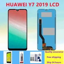 Écran tactile LCD avec châssis, pour Huawei Y7 2019, Y7 Prime 2019, DUB-LX3, DUB-L23, DUB-LX1=