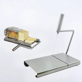 Cheese Butter Slicer Cutter Board Cutting Kitchen Hand Tool Stainless Steel Wire Cheese Slicer Cutting Cheese House Warmings
Cheese Butter Slicer Cutter Board Cutting Kitchen Hand Tool Stainless Steel Wire Cheese Slicer Cutting Cheese House Warmings