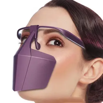 Anti-fog splash-proof mask Face shield isolated mask Dust isolation Face screen Protective Equipment 1 Piece
Anti-fog splash-proof mask Face shield isolated mask Dust isolation Face screen Protective Equipment 1 Piece