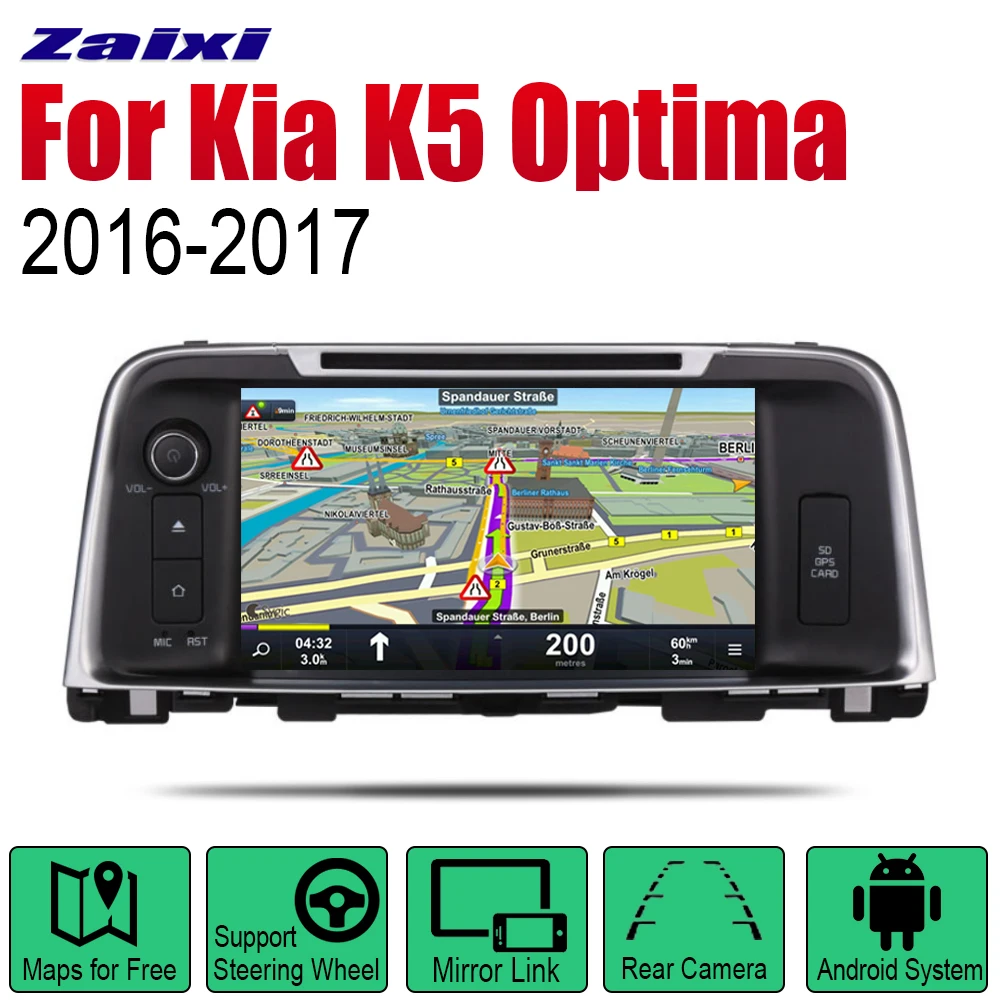 Android Car DVD GPS Navi For Kia K5 Optima 2016 2017 player Navigation WiFi Bluetooth Mulitmedia system audio stereo
Android Car DVD GPS Navi For Kia K5 Optima 2016 2017 player Navigation WiFi Bluetooth Mulitmedia system audio stereo