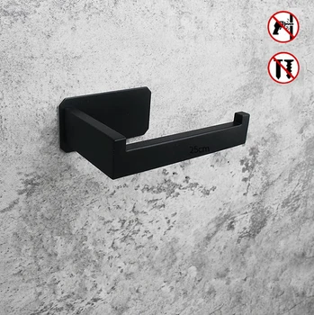 Free Nail Adhesive Toilet Paper Holder Stainless Steel Black Roll Paper Holder Toilet Paper Holder Tissue Kitchen Hanging
Free Nail Adhesive Toilet Paper Holder Stainless Steel Black Roll Paper Holder Toilet Paper Holder Tissue Kitchen Hanging