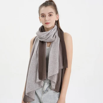 F&U Tr-cotton stripe Corrugated shape Long Soft Scarf Gradient Color Wrap Luxury Shawl and Headband Fashion And Warm For Women
F&U Tr-cotton stripe Corrugated shape Long Soft Scarf Gradient Color Wrap Luxury Shawl and Headband Fashion And Warm For Women
