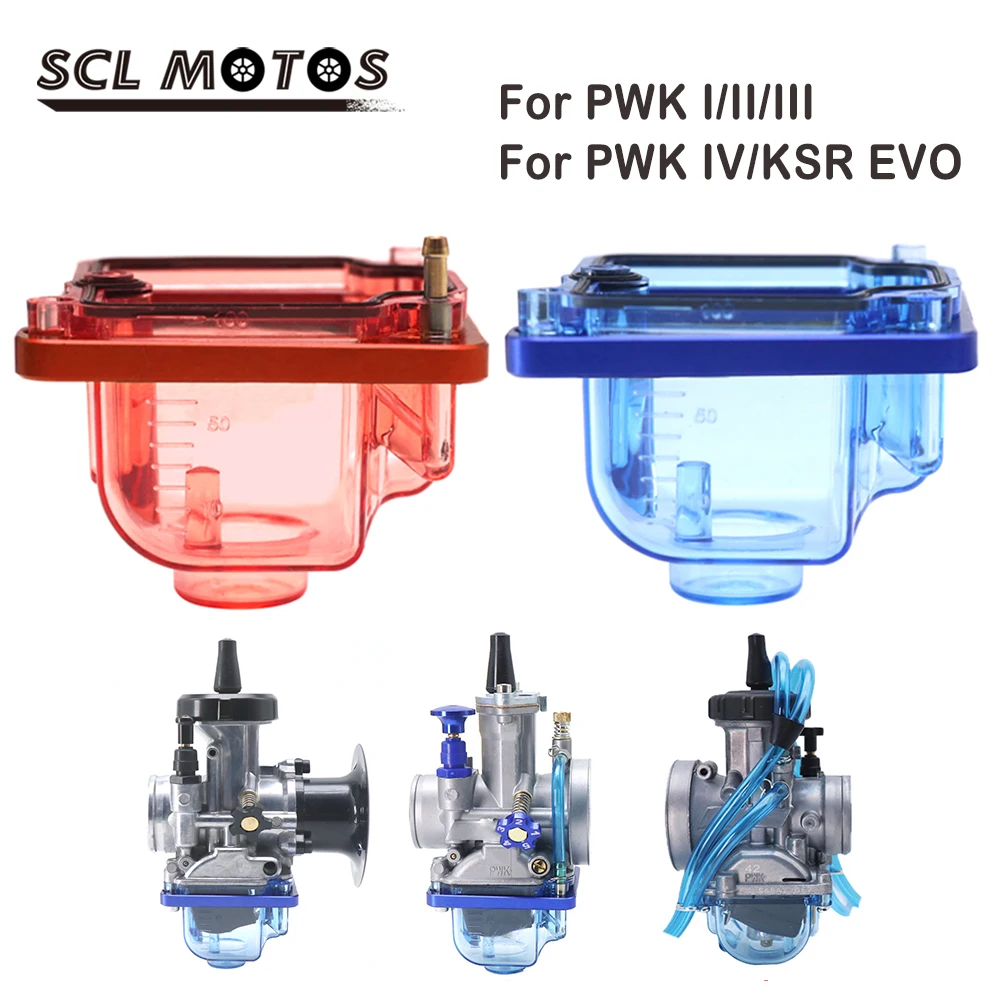 SCL MOTOS 1PC Motorcycle Clear Transparent Carburetor Repair Kit Float Bowl Float chamber For PWK I/II/III PWK IV/KSR EVO
SCL MOTOS 1PC Motorcycle Clear Transparent Carburetor Repair Kit Float Bowl Float chamber For PWK I/II/III PWK IV/KSR EVO