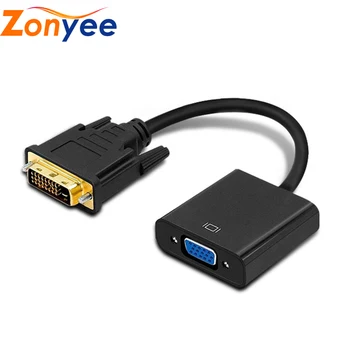 VI-D Link 24+1 Male to VGA Female M/F Video Cable Adapter Converter with Chip for PC DVD Monitor HDTV Active DVI to VGA Adapter
VI-D Link 24+1 Male to VGA Female M/F Video Cable Adapter Converter with Chip for PC DVD Monitor HDTV Active DVI to VGA Adapter