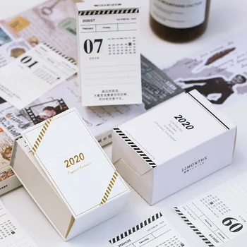 2020 Simple Mini Desktop Calendar 366 Days Portable Calendars Daily Schedule Planner Yearly Agenda Organizer 
2020 Simple Mini Desktop Calendar 366 Days Portable Calendars Daily Schedule Planner Yearly Agenda Organizer