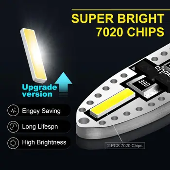 10Pcs T10 W5W LED Bulb WY5W 194 168 LED Super Bright Car Interior Light License Plate Signal Lamp Auto 12V White
10Pcs T10 W5W LED Bulb WY5W 194 168 LED Super Bright Car Interior Light License Plate Signal Lamp Auto 12V White