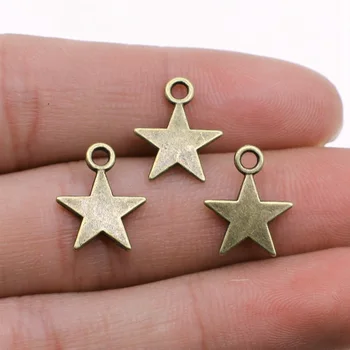 Wholesale Jewelry Lots Antique Bronze Color 15x12mm Pentagram Star Charm For Making Jewelry Accessories For Jewelry 300 Pieces
Wholesale Jewelry Lots Antique Bronze Color 15x12mm Pentagram Star Charm For Making Jewelry Accessories For Jewelry 300 Pieces