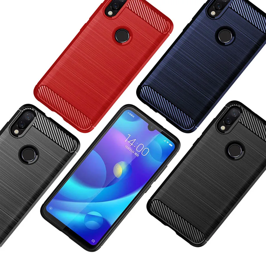 Luxury Carbon Fiber Soft silicone TPU Anti Scratch Shockproof Back Original Case for Xiaomi Redmi Note 7 6.3" Cover Cases
Luxury Carbon Fiber Soft silicone TPU Anti Scratch Shockproof Back Original Case for Xiaomi Redmi Note 7 6.3" Cover Cases