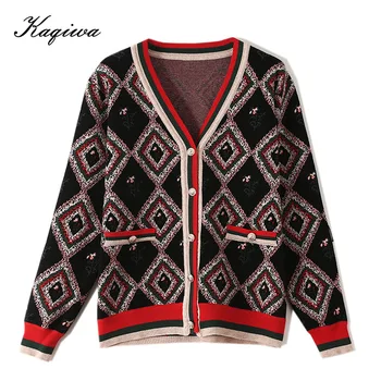 Spring 2020 fashion light luxury niche with a small fragrance wind jacquard sweater cardigan women's spring autumn sweater coat
Spring 2020 fashion light luxury niche with a small fragrance wind jacquard sweater cardigan women's spring autumn sweater coat