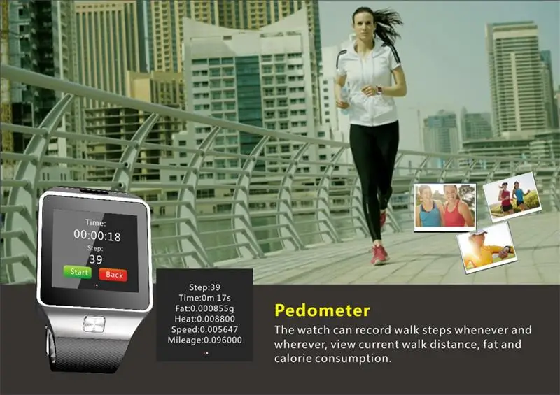 DZ09 upgrade the latest models, screen upgrade to high-definition screen (4)