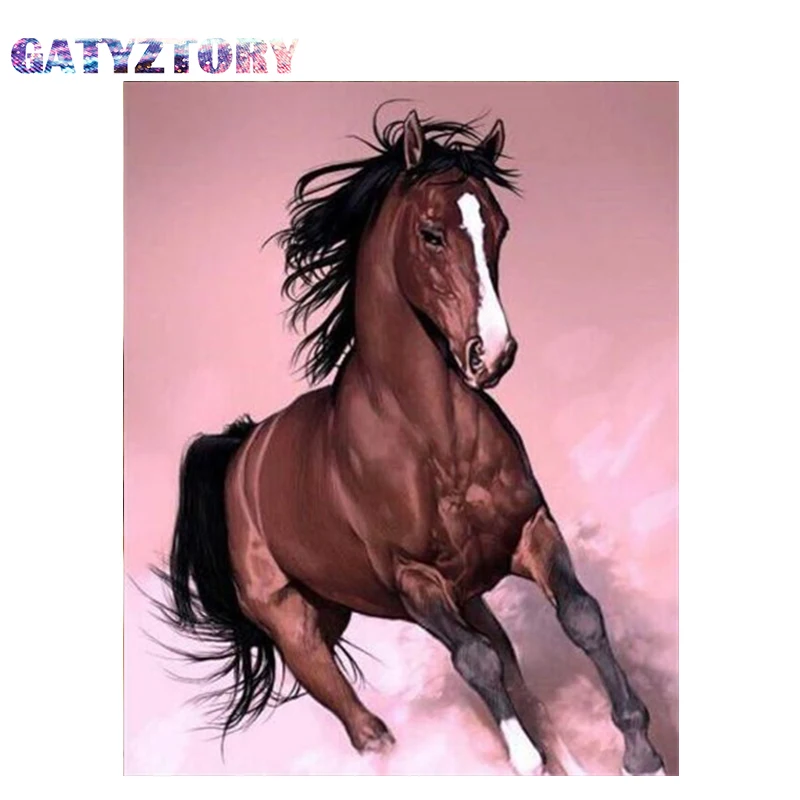 GATYZTORY 5D DIY Diamond Embroidery animals horse Picture of Rhinestones Diamond Painting Cross Stitch Needlework Decor
GATYZTORY 5D DIY Diamond Embroidery animals horse Picture of Rhinestones Diamond Painting Cross Stitch Needlework Decor