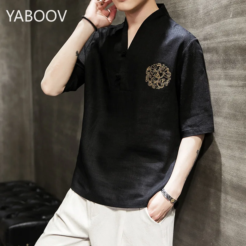 Trendy Men T Shirt Casual Loose Cotton Linen Slim Men's Basic Tops Tees Summer Stretch Solid T-shirt Mens Streetwear Hip Hop 5XL
Trendy Men T Shirt Casual Loose Cotton Linen Slim Men's Basic Tops Tees Summer Stretch Solid T-shirt Mens Streetwear Hip Hop 5XL