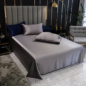 1 pc Bed Sheet Solid Color Single Size Stain Silk Bedsheet Gray Color Flat Sheet For Double Bed Bedclothes For Adult Bedcoverlet
1 pc Bed Sheet Solid Color Single Size Stain Silk Bedsheet Gray Color Flat Sheet For Double Bed Bedclothes For Adult Bedcoverlet