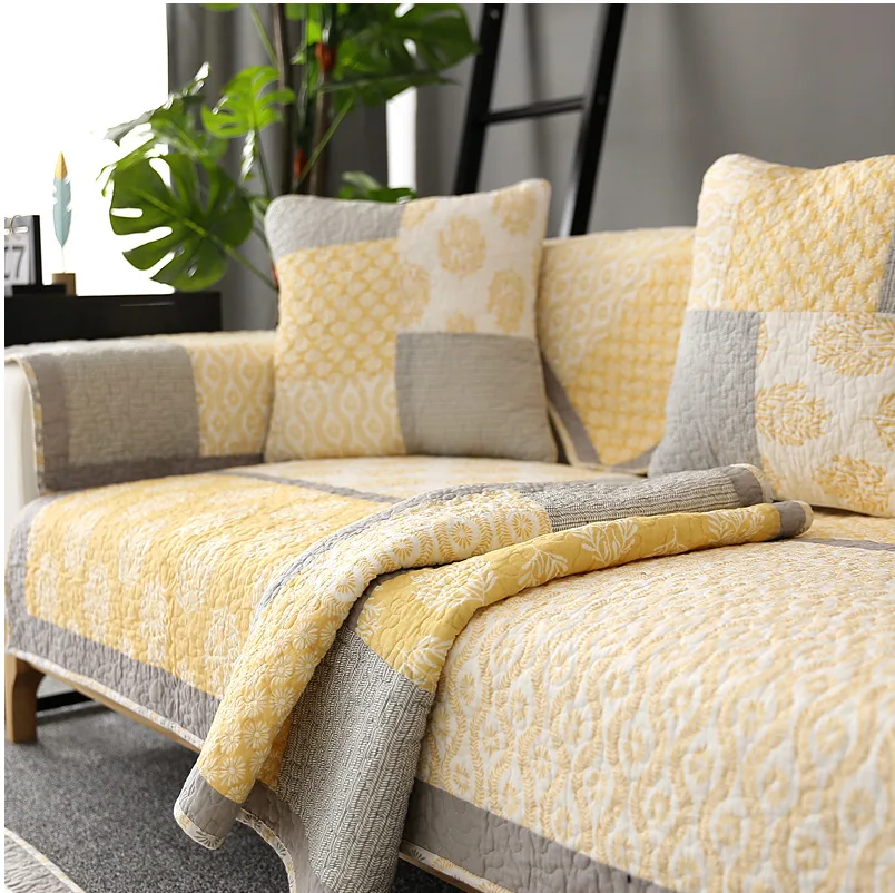 New Style Washed Cotton Patchwork Sofa Cushion Fabric Printed Four Seasons Seat Cushion Sofa Cushion Set
New Style Washed Cotton Patchwork Sofa Cushion Fabric Printed Four Seasons Seat Cushion Sofa Cushion Set