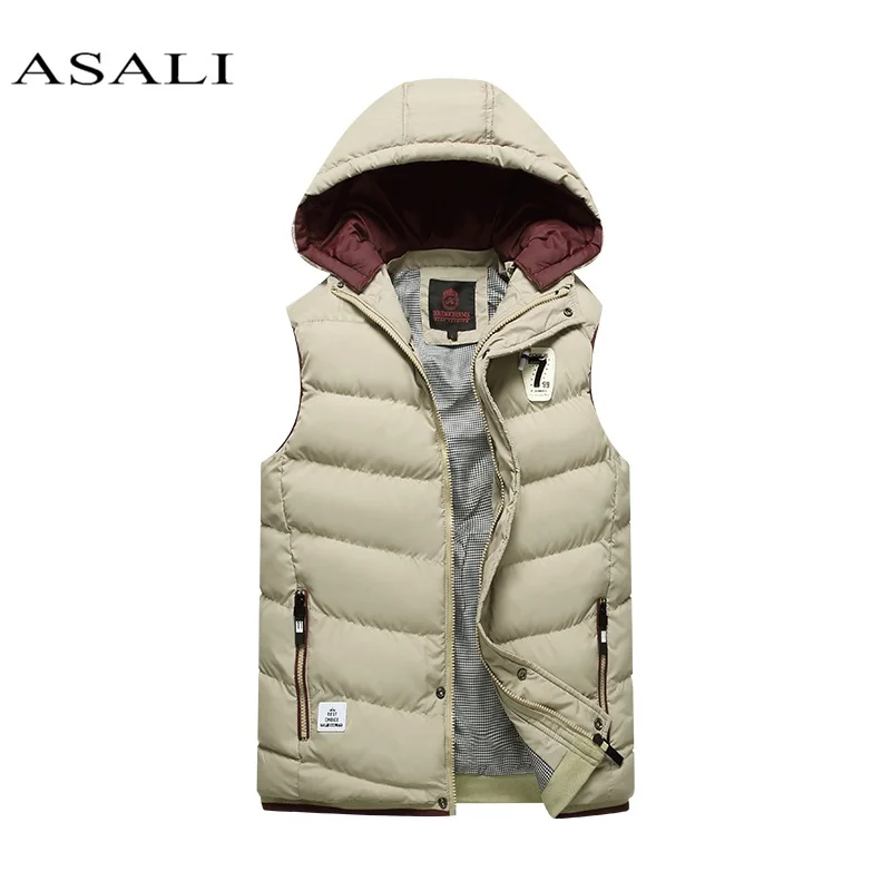 2019 Mens Jackets Sleeveless Vest Spring/Winter Waistcoat Men's Warm Down Vests Coat Homme Casual Thicken Waistcoat Para Hombre
2019 Mens Jackets Sleeveless Vest Spring/Winter Waistcoat Men's Warm Down Vests Coat Homme Casual Thicken Waistcoat Para Hombre